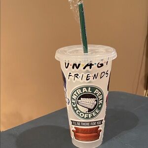 Central Perk Friends Themed Tumbler